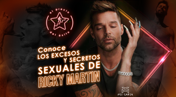 Conoce los excesos y secretos sexuales de Ricky Martin